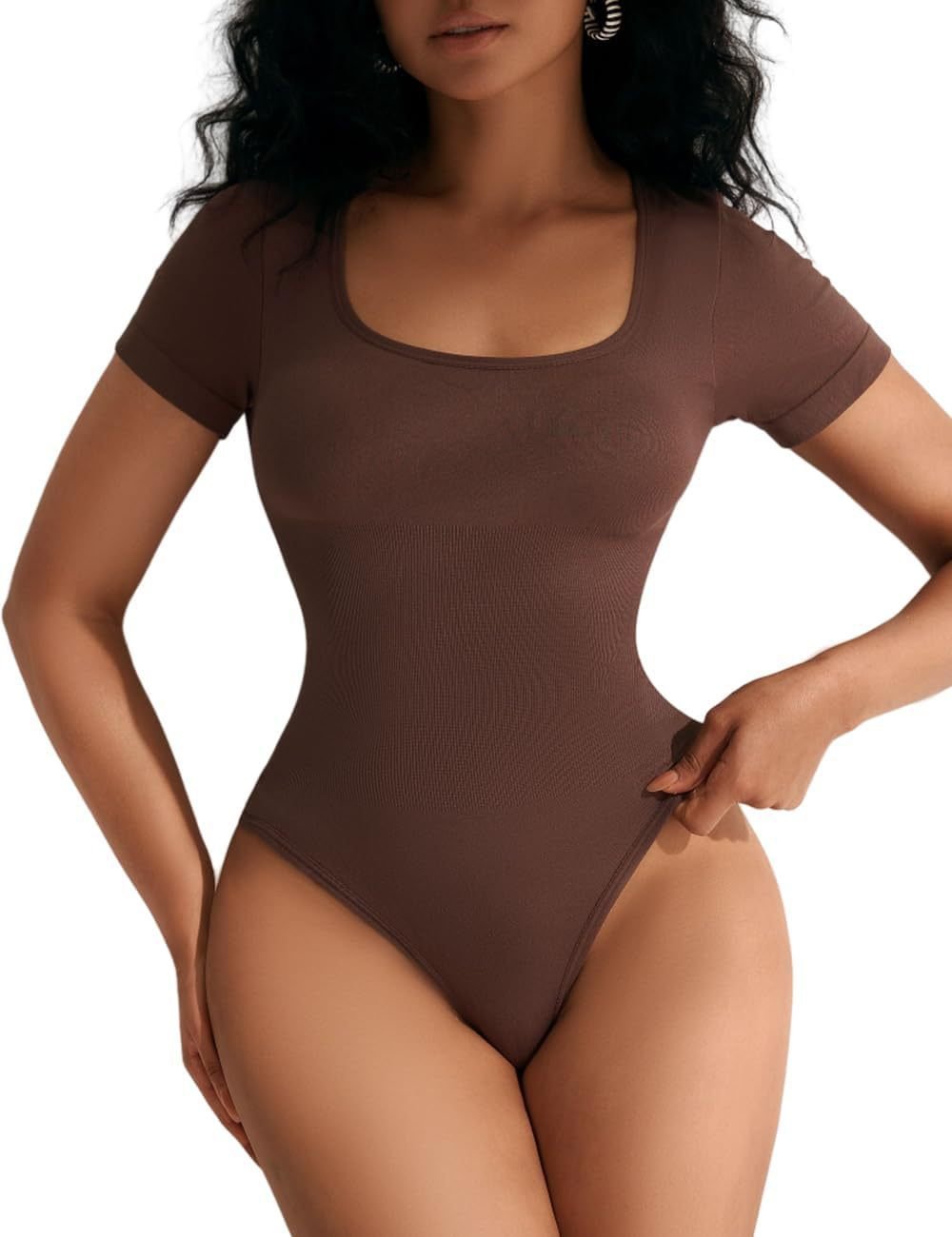 tummy control shaping unitard
